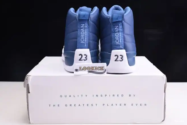 Reps TBK 12 Air Retro Blue 130690-404 Stone Jordan 0422